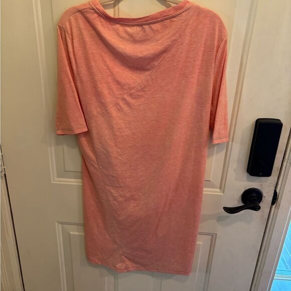 Anthropologie Coral Asymmetrical Dress - Picture 4 of 4